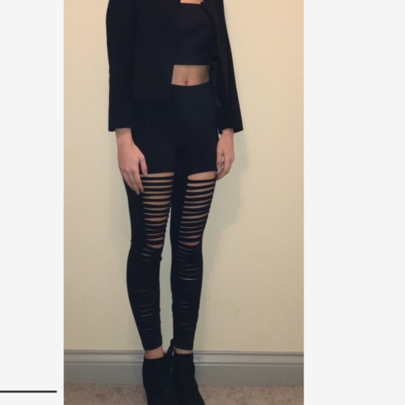 select ripped leggings